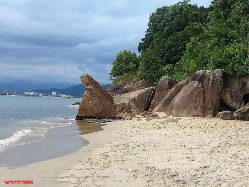 Apto Lindo E Aconchegante Com Piscina 202A Caraguatatuba Eksteriør billede